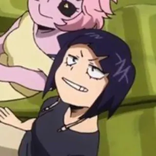 😃 Kyoka Jiro My Hero Academia anime, cartoon, girl, student, kyoka jiro, my hero academia telegram sticker