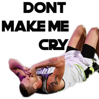 😿 man, liggend, atleet, tatoeage, oefening, fitness, workout telegram sticker