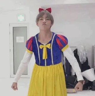 🍎 Schneewittchen, Kostüm, Kleid, Cosplay, Promi, K-Pop telegram sticker