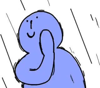❌ Cartoon, Figur, Winken, Gruß, Freundlich whatsapp sticker