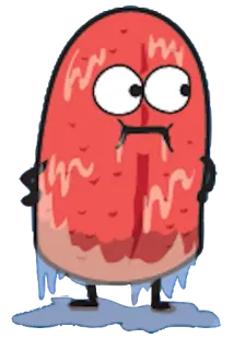 👅 Kartun, Karakter, Stiker, Makanan, Animasi, Lucu whatsapp sticker