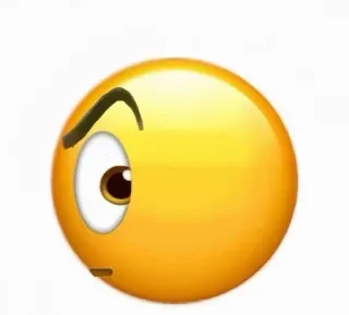 🤨 Emoji whatsapp sticker