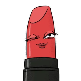 lipstick_by_thewatt telegram stickers