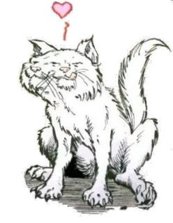 🐱 cat, kitten, white, animal, heart, cute telegram sticker