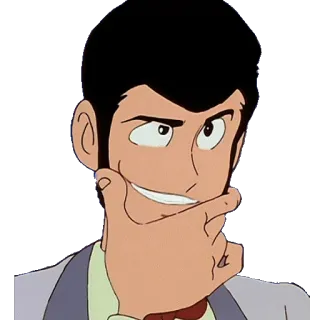 😼 Arsène Lupin III Lupin the 3rd Anime, Cartoon, Figur, Dieb, TV-Show, Manga telegram sticker
