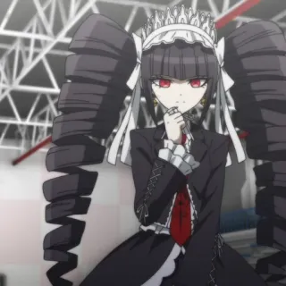 🃏 Celestia Ludenberg Danganronpa Anime, Mangá, Gótico, Maria Chiquinha Enrolada, Moda Lolita, Danganronpa, Celestia Ludenberg telegram sticker