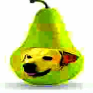 ❤️ Doge dog, fruit, pear, meme, doge, funny telegram sticker