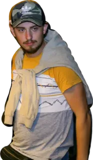 🧢 homem, casual, retrato, roupa, estilo telegram sticker