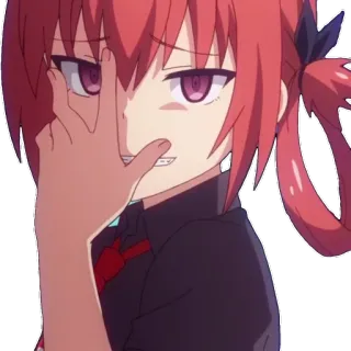 😎 anime, gadis, karakter, kartun telegram sticker