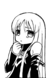 🥺 Anime, Manga, Triste, Ragazza, Pianto telegram sticker