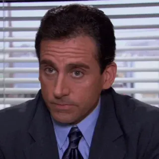 🗞 Michael Scott The Office the office, comedy, michael scott, chef, serie telegram sticker