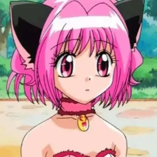 🥺 Ichigo Momomiya Tokyo Mew Mew Anime, Manga, Katzenmädchen, Pinke Haare, Ichigo Momomiya, Tokyo Mew Mew whatsapp sticker