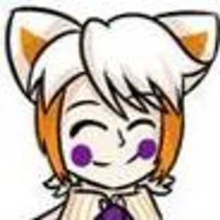 🌟 Anime, Dibujos animados, Chica, Orejas de gato, Lindo telegram sticker
