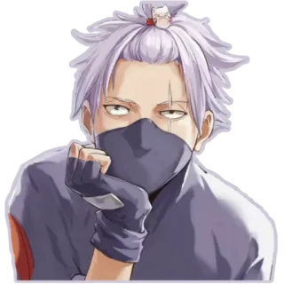 😑 Kakashi Hatake Naruto 카카시, 나루토, 애니, 만화, 닌자, 하타케 카카시 telegram sticker