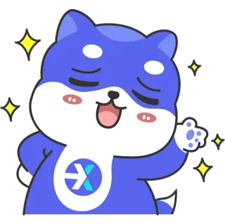 🤩 собака, мультфильм, милый, наклейка, животное telegram sticker