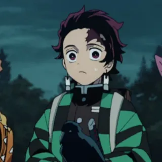 ⚔ Tanjiro Kamado Demon Slayer Anime, Demon Slayer, Tanjiro Kamado, Manga, Japanse animatie telegram sticker