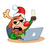 Rudy the Deer telegram stickers