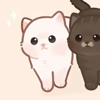 🐱 chat, chaton, mignon, animal, domestique, animal de compagnie telegram sticker