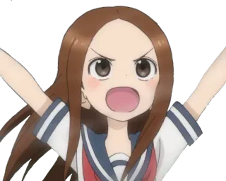 @Kurob Karakai Jouzu no Tagaki-san telegram stickers