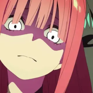 👿 Zero Two Darling in the Franxx anime, darling in the franxx, zero two, angry, upset, irritated telegram sticker