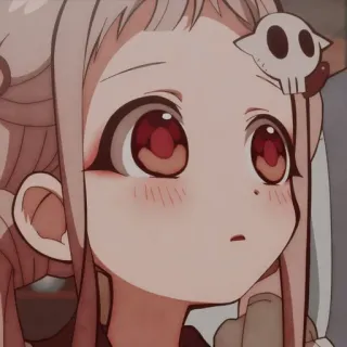 😯 Nene Yashiro Toilet-bound Hanako-kun Anime, Ragazza, Personaggio, Carino, Kawaii, Arte, Illustrazione telegram sticker