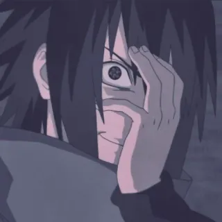 😈 Sasuke Naruto anime, sasuke, naruto, manga, uchiha, sharingan telegram sticker