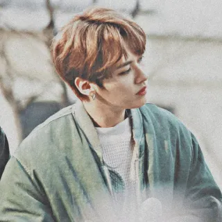 🥀 potret, pria, orang, kasual, kpop, k-pop telegram sticker
