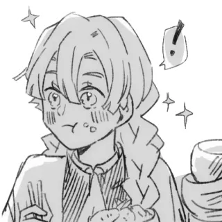 🍪 Anime, Manga, Cibo, Mangiare, Cartoni animati, Carino telegram sticker