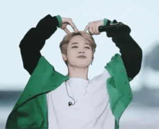 🙈 Jimin kpop, jimin, bts, singer, heart, idol telegram sticker