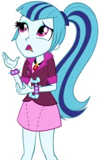 🙄 Sonata Dusk My Little Pony: Equestria Girls การ์ตูน, มายลิตเติ้ลโพนี่, Equestria Girls, อนิเมชั่น, ตัวละคร, Sonata Dusk telegram sticker