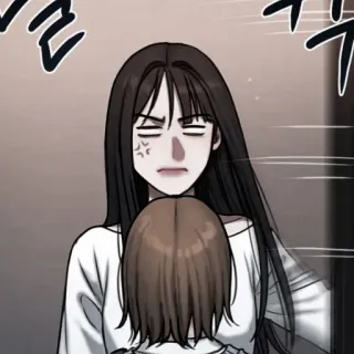 💀 tức giận, anime, manga, phụ nữ, khuôn mặt whatsapp sticker