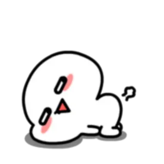 💨 น่ารัก, หยด, การ์ตูน, สติกเกอร์ telegram sticker