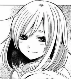 💖 Anime, Manga, Ragazza, Sorriso, Personaggio telegram sticker