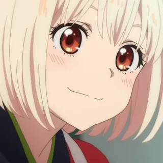 🎗 アニメ, 可愛い, 女の子, ポートレート telegram sticker