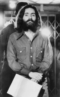 🍂 Charles Manson Charles Manson, Crime, Meurtre, Chef de secte, Personnage historique telegram sticker