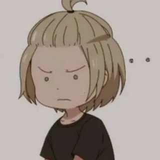 💛 Anime, Cartoon, Süß, Figur, Ausdruck telegram sticker
