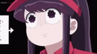 🥺 Komi Shouko Komi Can't Communicate ます。 Anime, Komi Can't Communicate, Komi Shouko, Impactado, Sorprendido telegram sticker