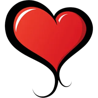 ❤️ сердце, любовь, валентин, романтика, символ telegram sticker