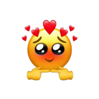 ❤️ Emoji, Amore, Carino, Timido, Cuori, Flirt telegram sticker