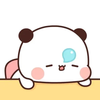 🍯 แพนด้า, น่ารัก, สัตว์, คาวาอิ, การ์ตูน, สติกเกอร์ telegram sticker