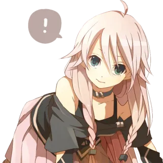 ❕ アニメの女の子, 漫画のキャラクター, 可愛い, アニメ, 女の子, かわいい telegram sticker