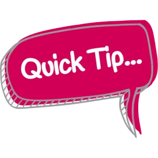 💡 Quick Tip... Consiglio rapido, Consiglio, Consigli, Informazioni, Messaggio telegram sticker