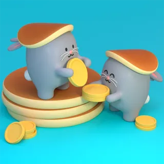 Pancake Bunnies NFT telegram stickers