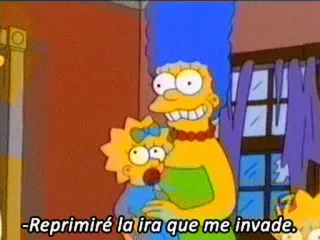 Voy al rato @SimpsonsGrupo telegram stickers