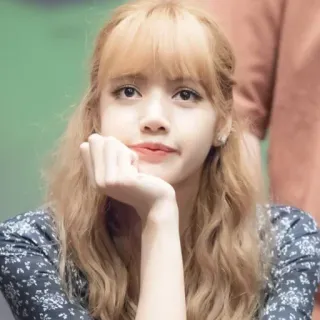 😶 Lisa kpop, cantor, idol, lisa, blackpink telegram sticker