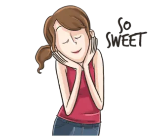 😌 whatsapp sticker