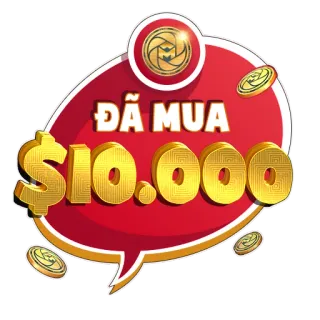 🔟 ĐÃ MUA $10.000 soldi, valuta, valore, acquisto, rosso, oro telegram sticker