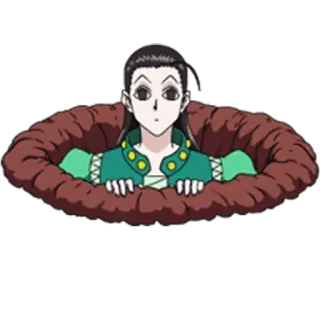 🙈 Illumi Zoldyck Hunter x Hunter Anime, Hunter x Hunter, Illumi Zoldyck, Charakter, Animation, Manga telegram sticker