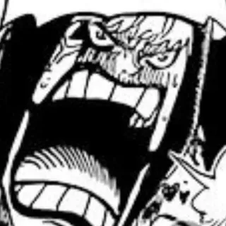 🤬 Edward Newgate One Piece 动漫, 漫画, 海贼王, 白胡子, 爱德华·纽盖特 telegram sticker