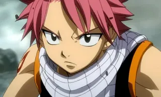 😠 Natsu Dragneel Fairy Tail Natsu, Fairy Tail, Anime, Personaggio, Manga telegram sticker